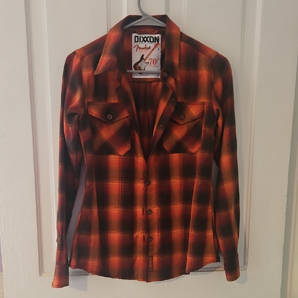 DIXXON Sunset Plaid Flannel Shirt